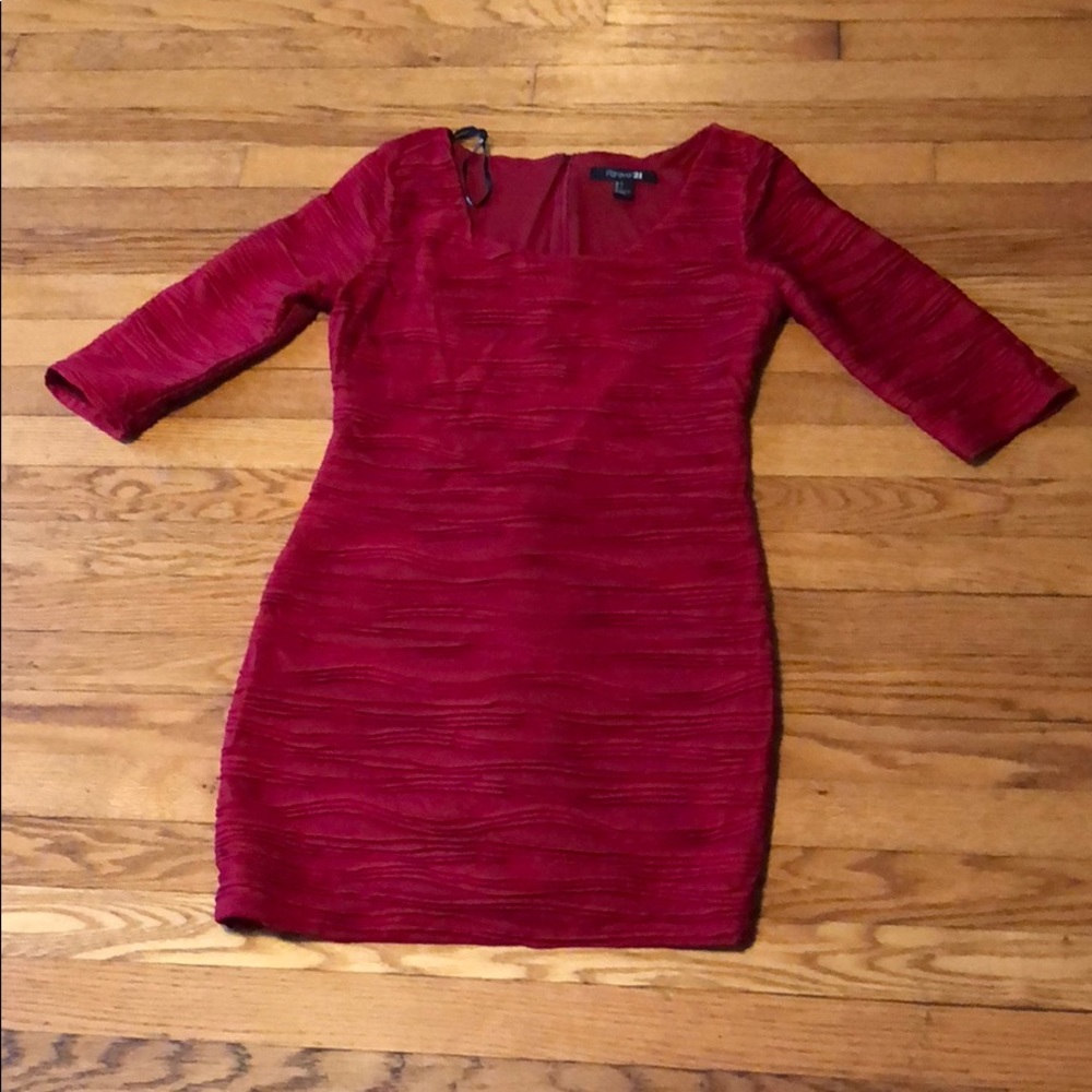Red dress